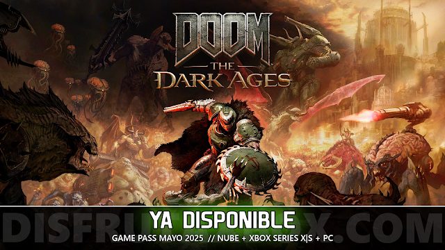 DOOM: The Dark Ages ya se encuentra disponible en Xbox Game Pass (estreno día 1)