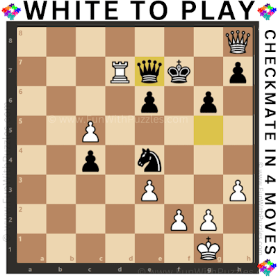 Chess Excellence: White to Play and Checkmate in 4-Moves