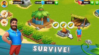 تحميل لعبة Kong Island: Farm & Survival مهكرة للأندرويد أخر إصدار v1.3.2