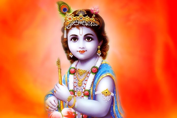 Beautiful Bal Krishna Image & Wallpaper