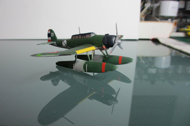 1/144 Aichi E13 Jake diecast metal aircraft miniature