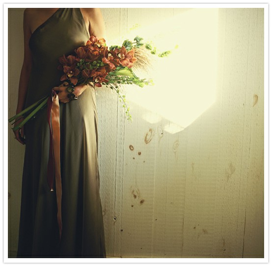 For a Fall wedding this lovely is a combination of snapdragons Bells of