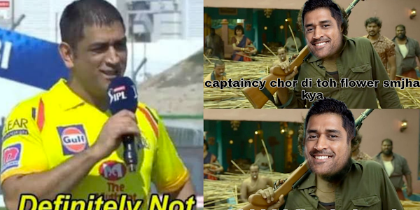 Captain Chodi Hai Toh Flower Samjha, Abhi Fire Hai Mein, After CSK's loss, memes rained on Twitter