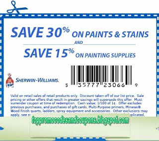 Free Printable Sherwin Williams Coupons