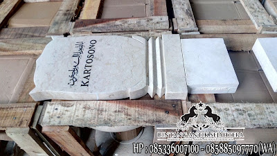 Harga Nisan Patok, Contoh Patok Nisan, Nisan Patok Marmer