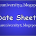 Sixth Semester Date Sheet cum Centre Notice of Three Year B.A / B.Sc. / B.Sc. Home Science / B.Com / B.B.A / B.C.A / B.A English (Hons) / B.Com (Hons) Degree (General) Course Jammu University Under Graduate Supplementary Exam-2018 (Private Candidates)