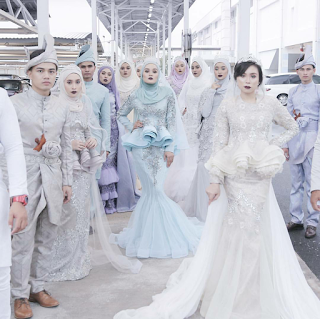 pink bubblegum princess GAMBAR Baju  Nikah Inderaloka  