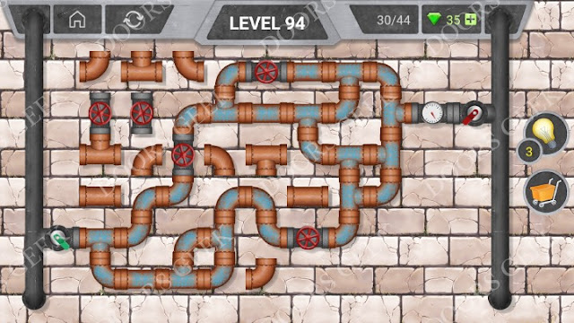 Pipeline [Classic] Level 94 Solution, Cheats, Walkthrough