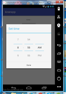 TimePicker