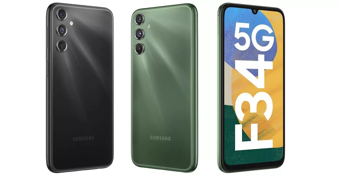 Samsung Galaxy F34 colours.
