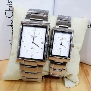 Jual Jam Tangan Alexandre christie, Alexandre christie couple original