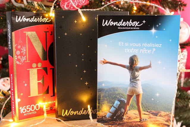 coffret wonderbox, idée cadeau de Noel originale, les petites bulles de ma vie