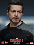 Hot Toys Iron Man 3 Tony Stark figureRevised Head Sculpt (hot toys iron man tony stark new sculpt )