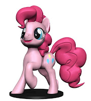 My Little Pony WizKids Deep Cut Miniature Pinkie Pie