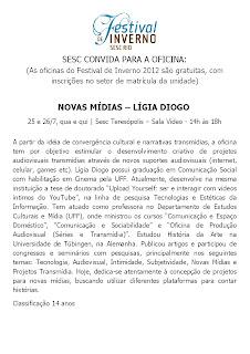 CONVITE - NOVAS MÍDIAS LÍGIA DIOGO