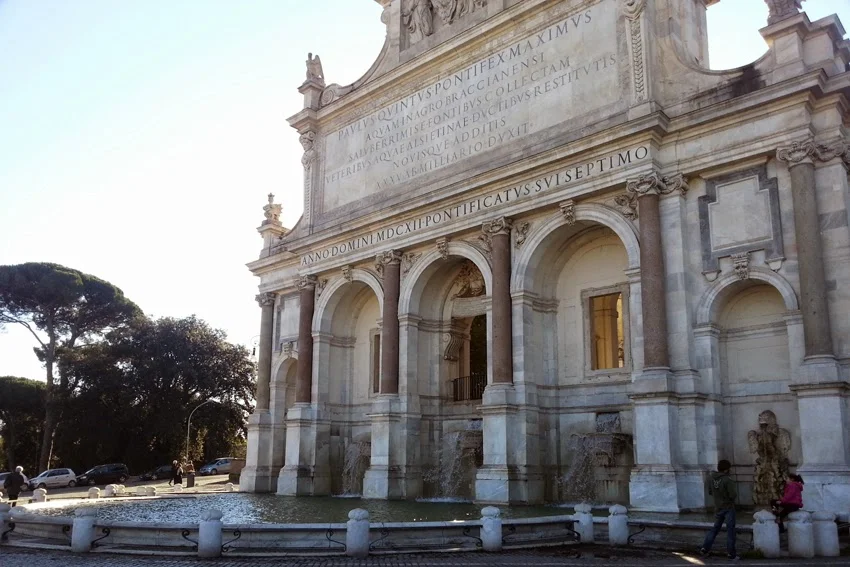 Fontana dell'Acqua Paola w Rzymie