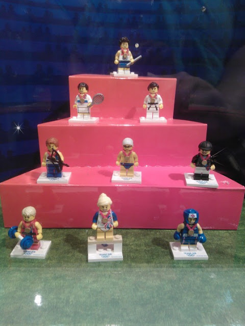 Team GB Lego Minifigures
