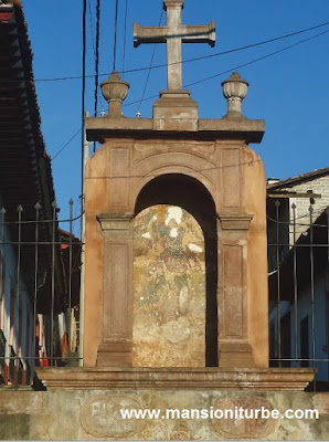 San Michael's Font in Pátzcuaro, Michoacán