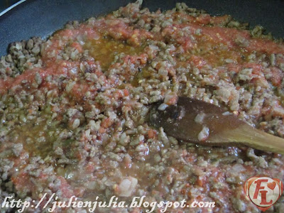 Ground Beef Filling "Lahma Muassaga" حشوة اللحم المفروم (العصاج أو اللحم المعصج)