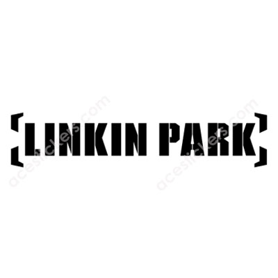 Acestickers Com Linkin Park リンキンパーク Logo 004 Stickers 18 X 3 8 Cm