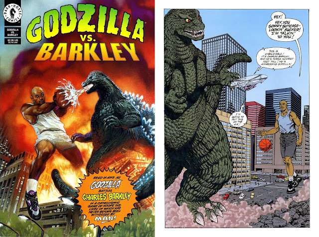 Godzilla vs. Barkley fumetto Dark Horse 1