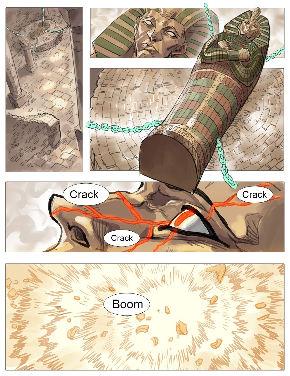 Mini Komik Tentang Khufra dan Esmeralda - Mobile Legends 