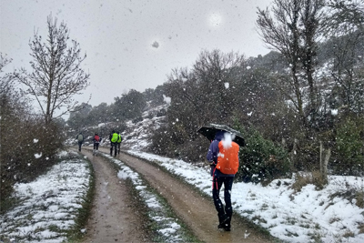 Otro tramo bajo la nieve