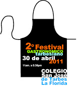 El 30 de abril del 2011, se llevará a cabo la 2da. (logo festival gastronomico tarbesiano)