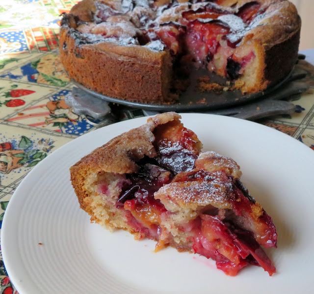 Spiced Plum Cake