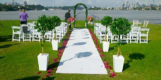 Decoracion de Bodas, Ceremonias al Aire Libre, parte 2