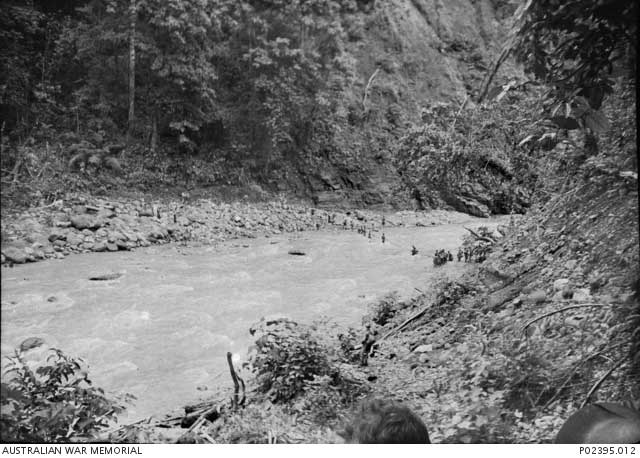 Warangoi River, New Britain, near Rabaul, 25 January 1942 Worldwartwo.filminspector.com
