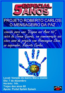 Projeto Roberto Carlos: O Mensageiro da Paz comemora 5 anos com Viagem aos anos 60 – Jovem Guarda