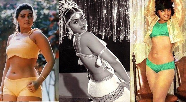 15 Rare Pics: Unforgettable moments of Silk Smitha the lost spring of glamour