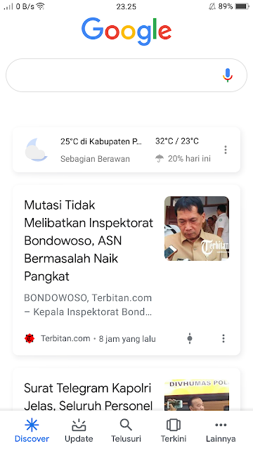  Cara Agar Posting Blog - Website Masuk Halaman Discover Google ( Google Discover ) 