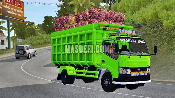Mod Truck Hino Dutro Muatan Sawit