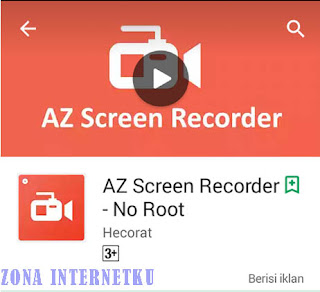 Aplikasi Perekam Layar Android Az Screen Recorder