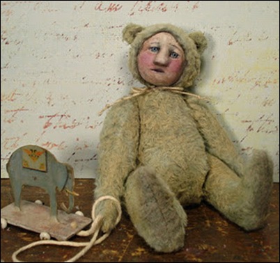 boy in a bear suit