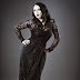 New items on the website: Black long sleeved lace gown