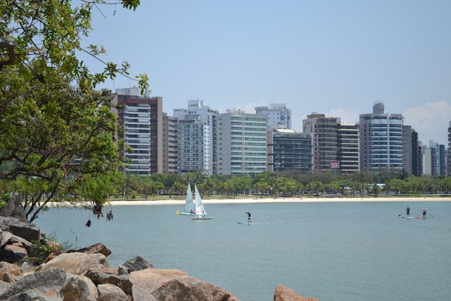 fotografia da Praia do Canto vista a partir do final da Curva da Jurema