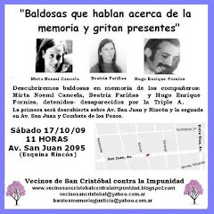 AEFIP INVITA A NO PERDER LA MEMORIA!!!! TODOS A SAN CRISTOBAL!!!!