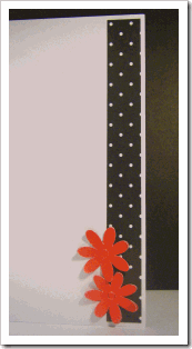 red flower thanks inside
