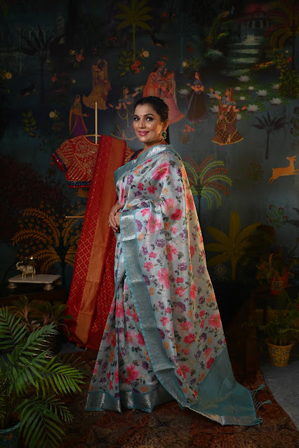 Handloom kota doria saree