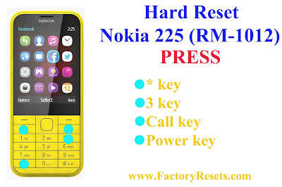 Hard Reset Nokia 225