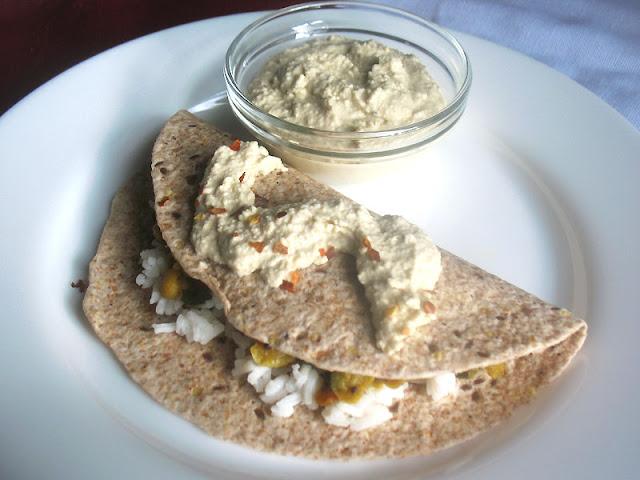 Vegan Cashew Cream with Wrap