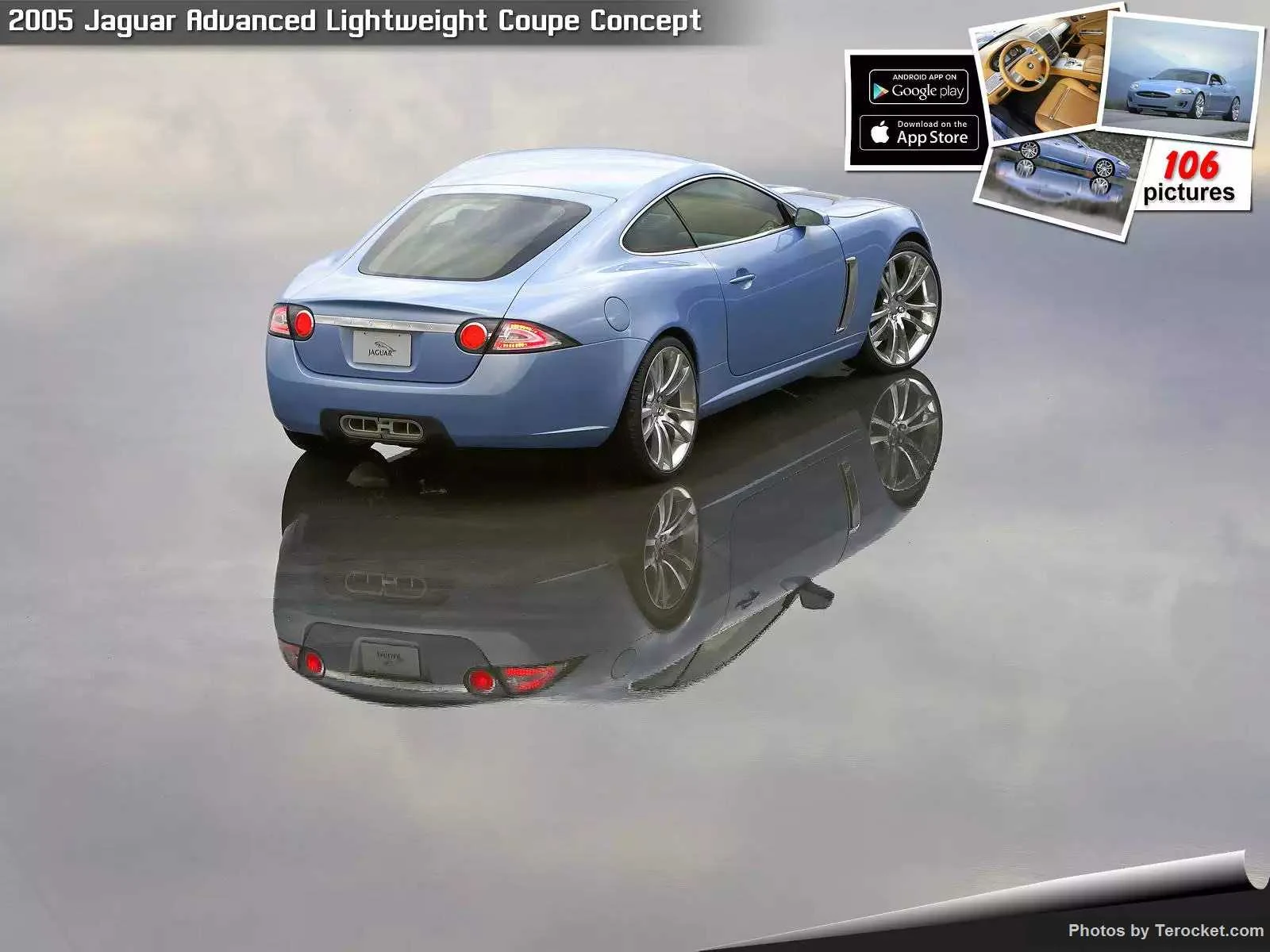 Hình ảnh xe ô tô Jaguar Advanced Lightweight Coupe Concept 2005 & nội ngoại thất