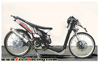 mio drag bike  motor drag mio matik drag thailand stile