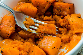 Butternut pumpkin so soft it simply mushes when you press with a fork