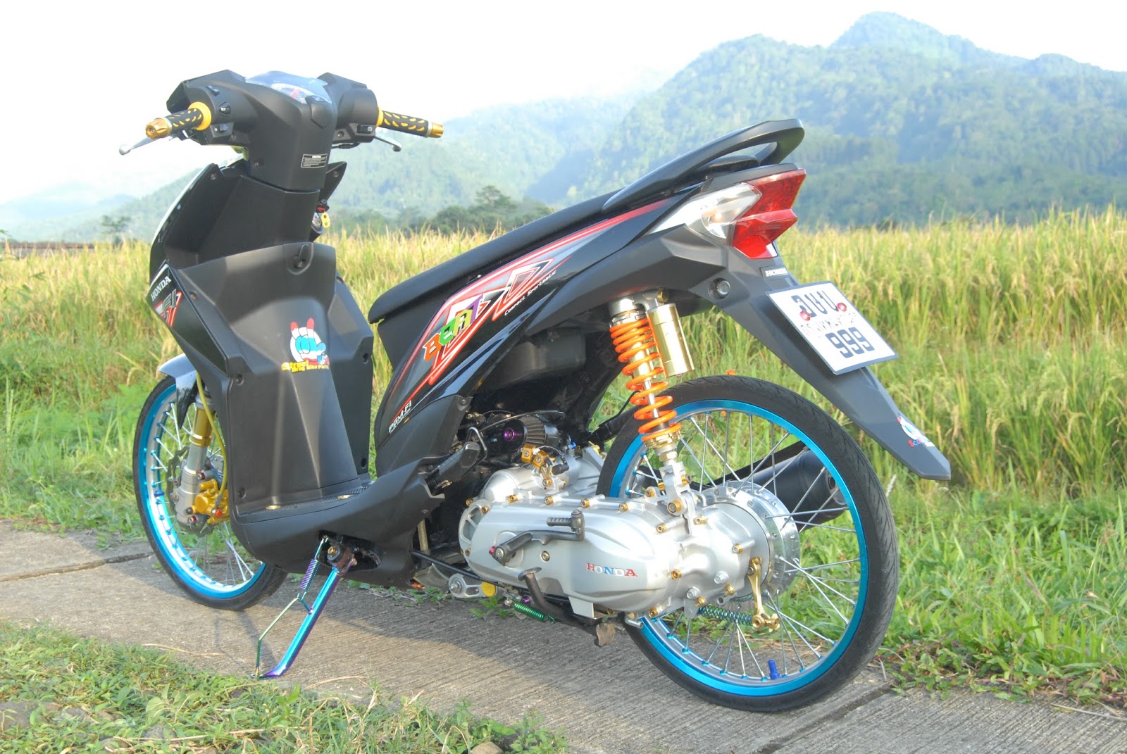 SAVE MODIFIKASI MODIFIKASI MOTOR HONDA BEAT 2016