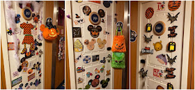 Disney Cruise Halloween stateroom door decorations