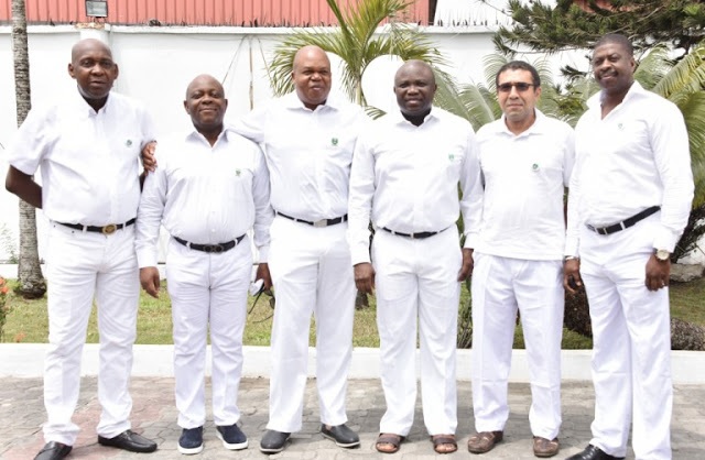 Photos: Gov Ambode Wears School Uniform to his Alma Mater, FGC Warri